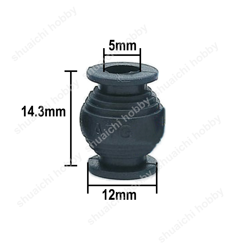 10PCS Silicone D12x5mm Gimbal  - Drone Racing Flight Controller 评论和价格